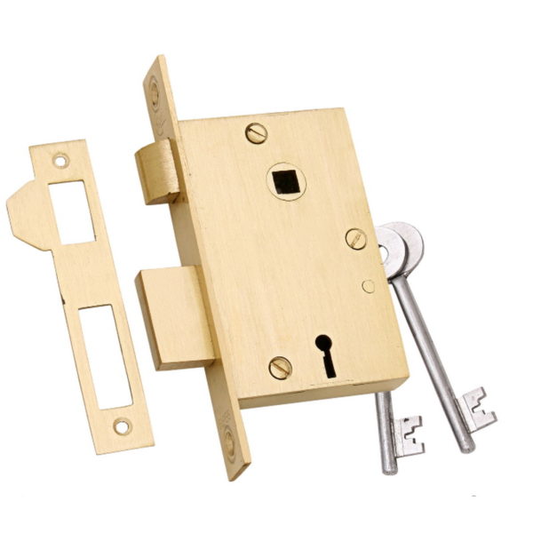 1113 BRASS MORTICE LOCK