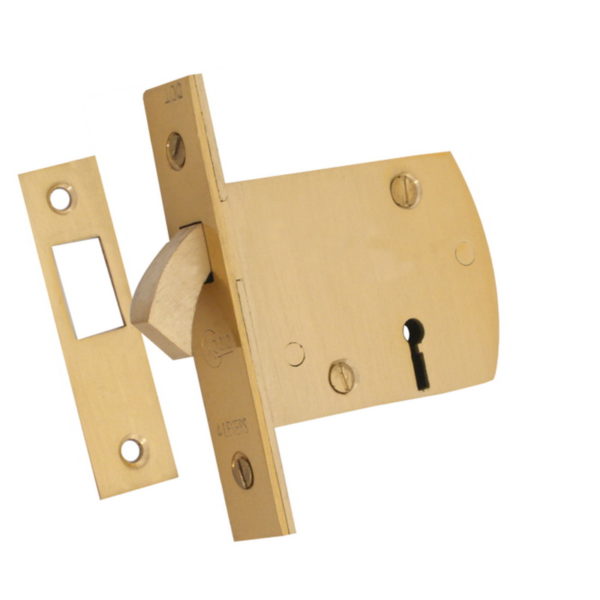 1190 BRASS SLIDING LOCK